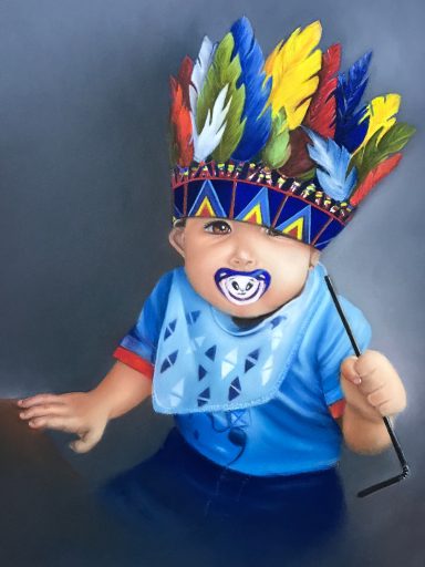 Mon petit fils chez Buffalo