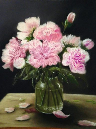 de l'huile au pastel inspiré de Toutounov